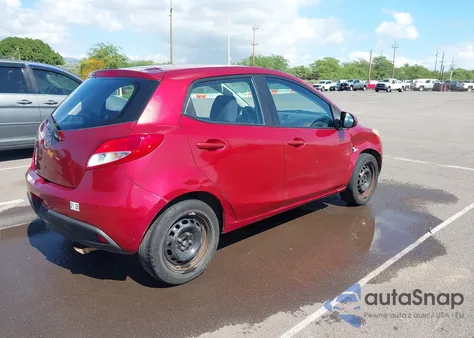 2014 Mazda Mazda2 Sport из США, поврежденный, VIN JM1DE1KY0E0172404